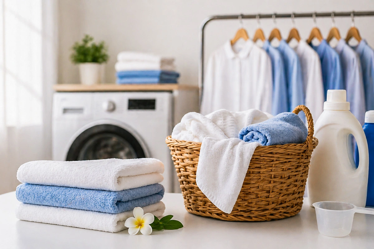 Laundry booking system website and mobile app